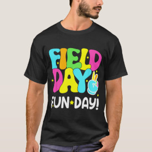 Camiseta Dia De Diversão Do Campo No Dia Passado Do Estudo