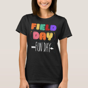 Camiseta Dia De Diversão Do Campo No Último Dia Da Escola 2