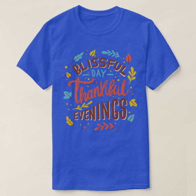 Camiseta Dia de Felicidade Noite de Graças (Frente do Design)