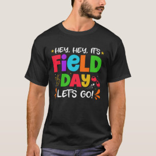 Camiseta Dia de Festa de Campo Escola Arco-Íris Cor Criança