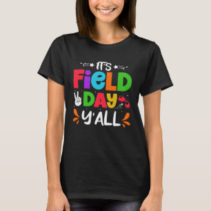Camiseta Dia de Festa de Campo Escola Arco-Íris Cor Criança