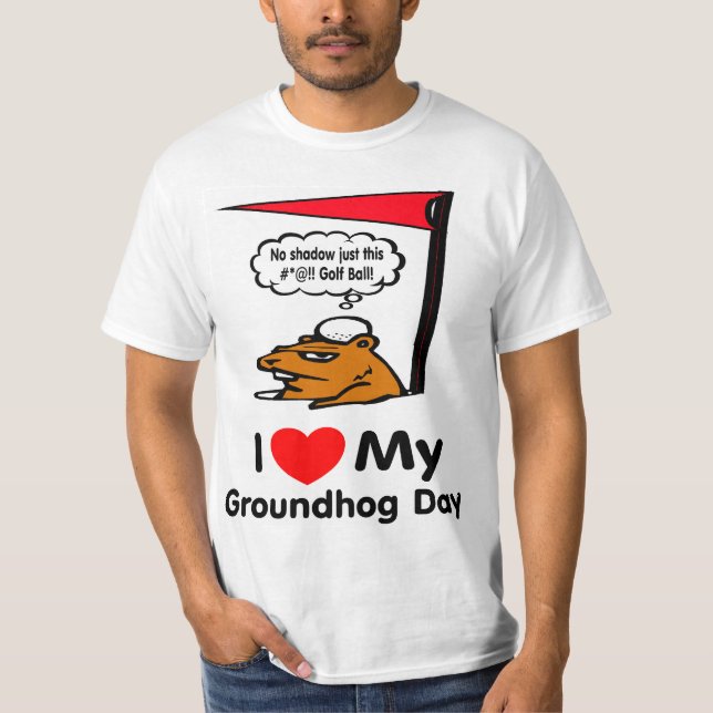 Camiseta Dia de Groundhog (Frente)
