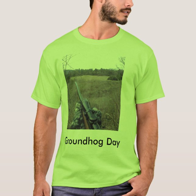 Camiseta Dia de Groundhog (Frente)