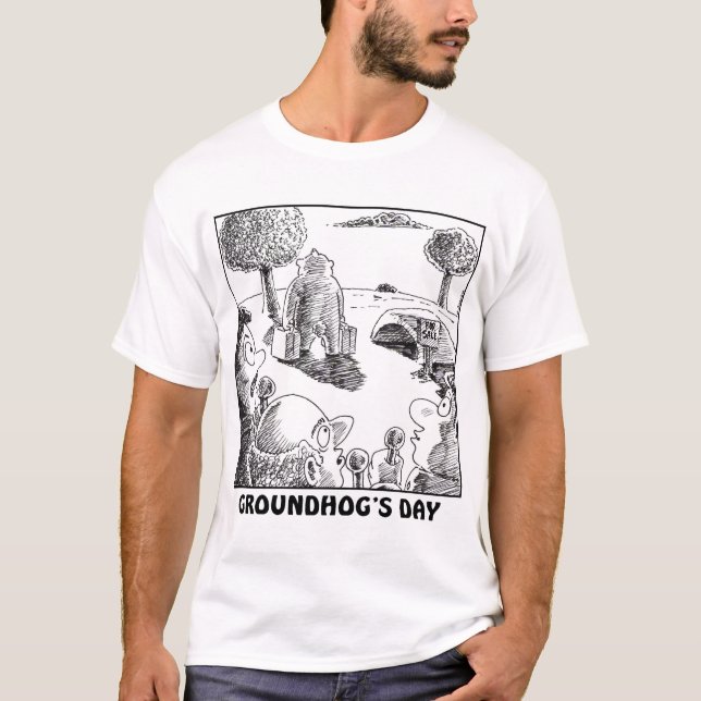CAMISETA DIA DE GROUNDHOGS (Frente)