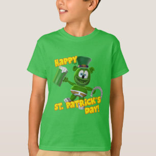 Camiseta Dia de Gummibär (o urso gomoso) St Patrick