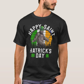 Camiseta Dia de Hatrick do Santo Feliz de Hockey com Dia de