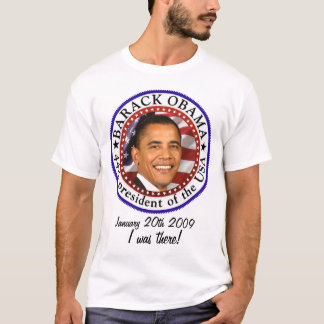 Camiseta Dia de inauguração do presidente Obama