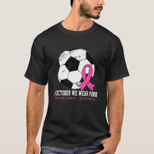 Camiseta Dia de Jogo Víbula Conhecimento do Cancer Mama Fu