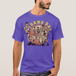 Camiseta Dia de Jogo Vintage Basquete