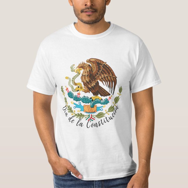 Camiseta Día de la Constitución (México) (Frente)