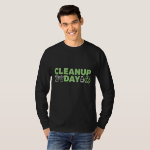 Camiseta Dia de Limpeza Ecológico
