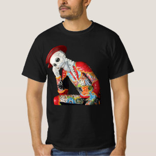 Camiseta Dia de los Muertos Caveira Homem
