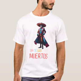 Camiseta Dia de los Muertos Charro