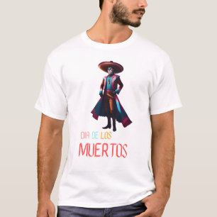 Camiseta Dia de los Muertos Charro