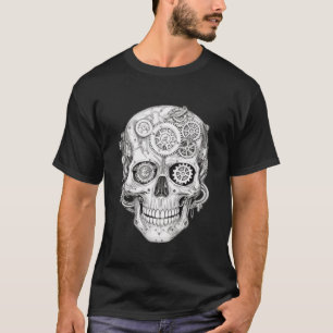 Camiseta Dia de los Muertos/Dia dos Mortos Preto