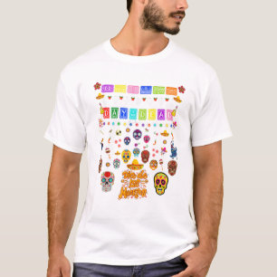 Camiseta Dia De Los Muertos Dia Engraçado