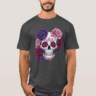 Camiseta Dia De Los Muertos Fantasia Dia Dos Mortos Açúcar