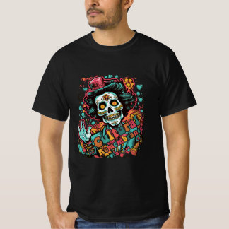 Camiseta Dia De Los Muertos, Lembrança Cultural