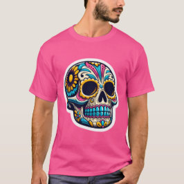 Camiseta Dia de los Muertos skull