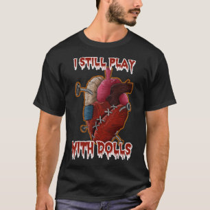 Camiseta DIA DE LOS MUERTOS Voodoo Doll Heart I Ainda Playi