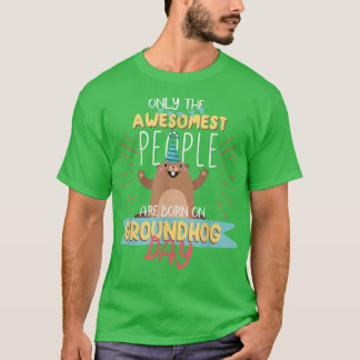 Camiseta Dia de Marmota Aniversário de 2021 Os Moradores de