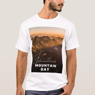 Camiseta dia de Montanha agradável