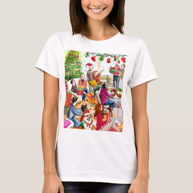 Camiseta Dia de Natal (Frente)