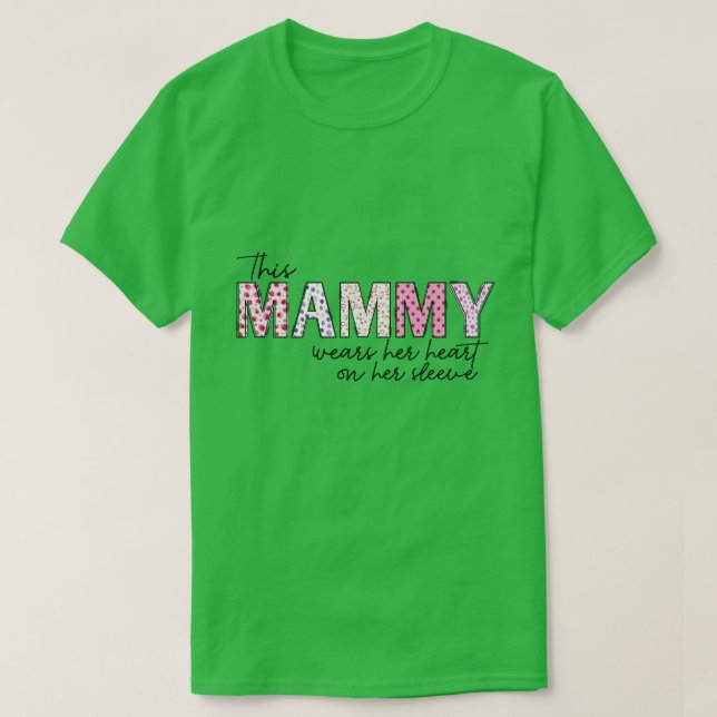 Camiseta Dia de os namorados 34 da mamãe (Frente do Design)