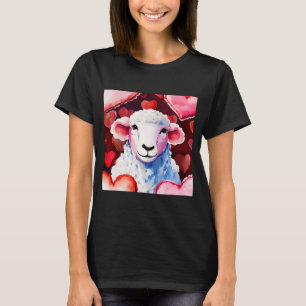 Camiseta Dia de os namorados Amor Coração Cardíaca Namorada