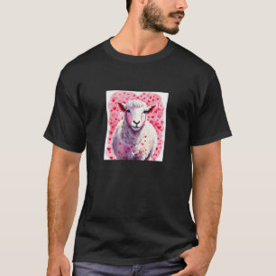 Camiseta Dia de os namorados Amor Coração Cardíaca Namorada