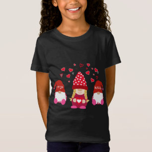 Camiseta Dia de os namorados Amor Gnomos Sem Limites Engraç