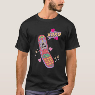 Camiseta Dia de os namorados Be Mine Retro Love Heart Xoxo