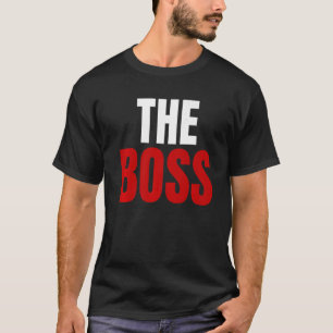 Camiseta Dia de os namorados Bonito De Chefe Masculino Para