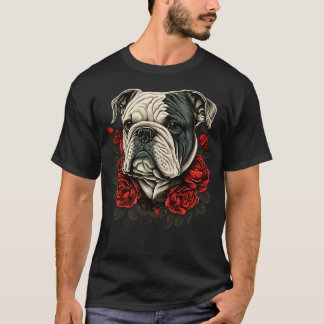 Camiseta Dia de os namorados Bulldog 3