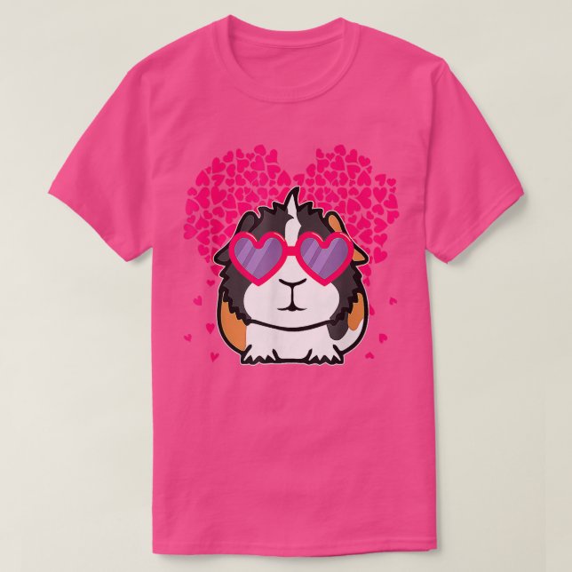 Camiseta dia de os namorados cobaia valentine day Premium (Frente do Design)