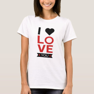 Camiseta Dia de os namorados Coração Casais de Amor Ideia B