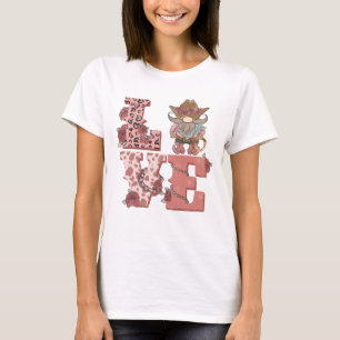Camiseta Dia de os namorados Cowboy Gnomo
