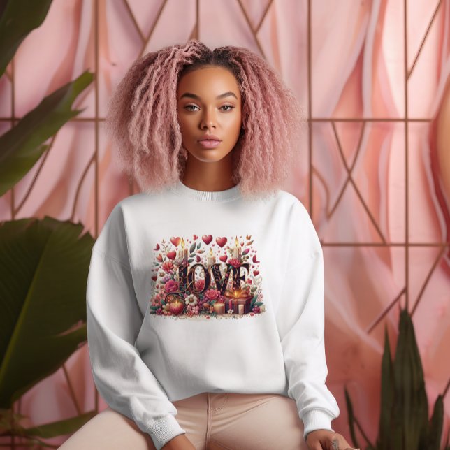 Camiseta Dia de os namorados de amor (Criador carregado)