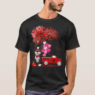 Camiseta Dia de os namorados de Árvore Cardíaca de Boston T