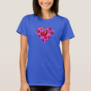 Camiseta Dia de os namorados de Cherry Hearts