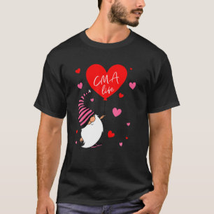 Camiseta Dia de os namorados de Enfermeiro Gnome do Namorad