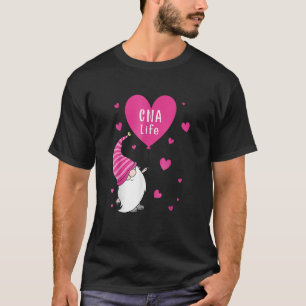 Camiseta Dia de os namorados De Enfermeiro Gnomo Do Namorad