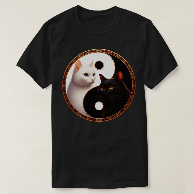 Camiseta Dia de os namorados de gatos Ticterro 1 (Frente do Design)