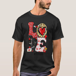 Camiseta DIA DE OS NAMORADOS de Mulheres LOVE Titi Messy Bu