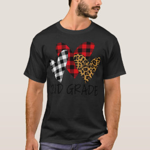 Camiseta dia de os namorados de segundo de leopardo Buffalo