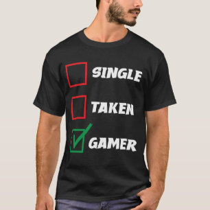 Camiseta Dia de os namorados de Status de Relacionamento do