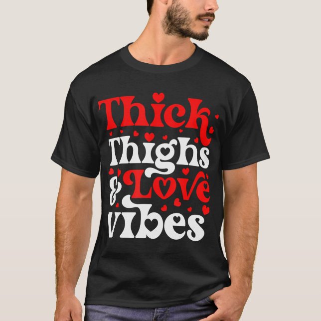 Camiseta Dia de os namorados de Víblias de Amor Espesso (Frente)