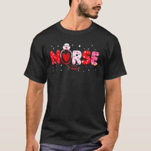 Camiseta Dia de os namorados Enfermeiro Esquadrão de Enferm