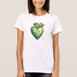 Camiseta Dia de os namorados Engraçado e Engraçado Cactus H