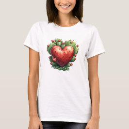 Camiseta Dia de os namorados Engraçado e Engraçado Cactus H